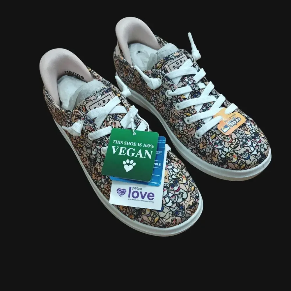 Skechers Womens D’Vine Kitty Cool Cats Slip-Ins Sneakers Size 7.5 Canvas NEW - Picture 3 of 14